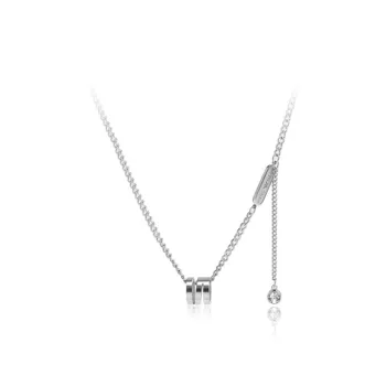 GLOIRE Zircon Necklaces Unisex Romantic Date Versatile Commute Single Item