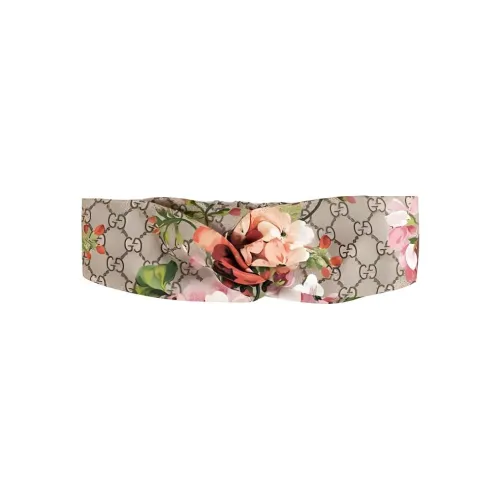 GUCCI Silk Hair Bands Women's Multicolor