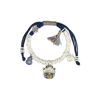 VIVIWELL Copper Alloy Woven Hand Rope Unisex