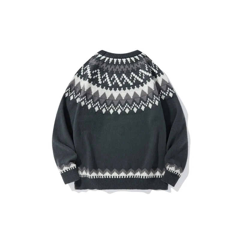 I.E Sweaters Unisex Gray-1