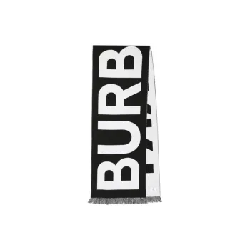 Burberry Jacquard Logo Scarf