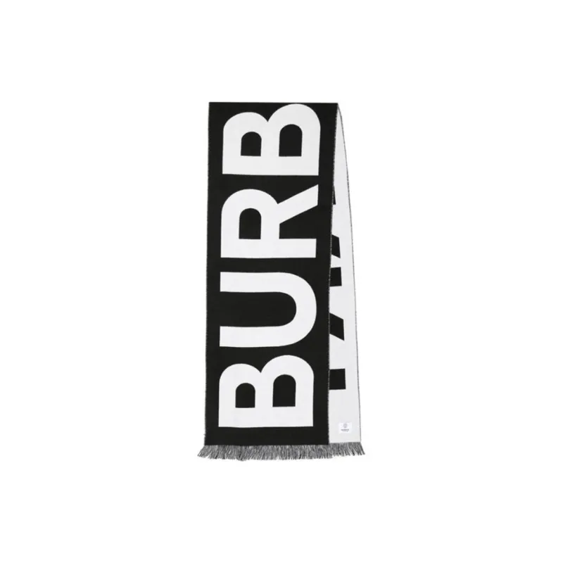Burberry Jacquard Logo Scarf-0