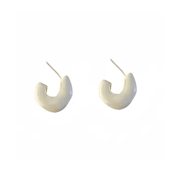 EAR PARTNER Silver Stud Earrings Women's