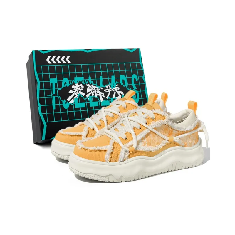 TCELLARS Anti Slip And Wear Resistant Lightweight Height Increasing Low Top Canvas Shoes Unisex-7