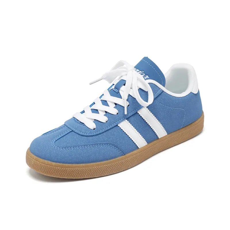 WARRIOR Skateboard Shoes Unisex Low Top Dusty Blue-2