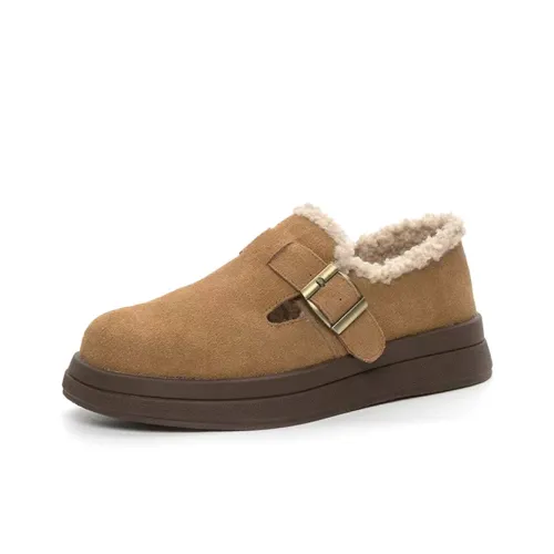 Shoe Cabinet Floral Language Casual Single Shoes Women's