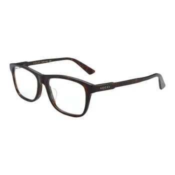 GUCCI Eyeglass Frames Unisex Tortoiseshell