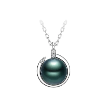 ME LUXE Saltwater Pearl Collarbone Chain Necklace Unisex