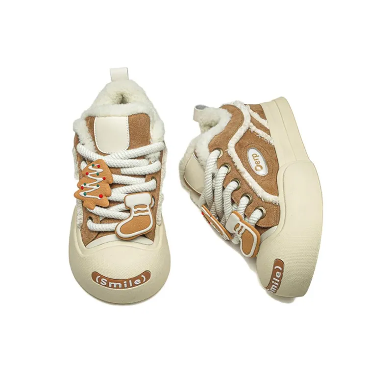 Bellum Han Warm Low Top Skateboard Shoes Unisex Ecru-3