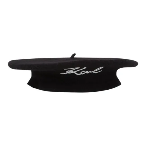 Cream box caps storage Signature Wool Beret