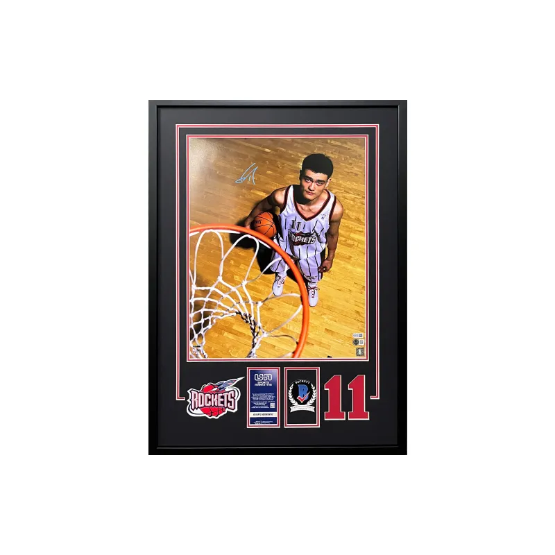L's Creation Basketball Fan Supplies Collection Antiques Authorized Signature Company USASM Certificate Yellow White-0