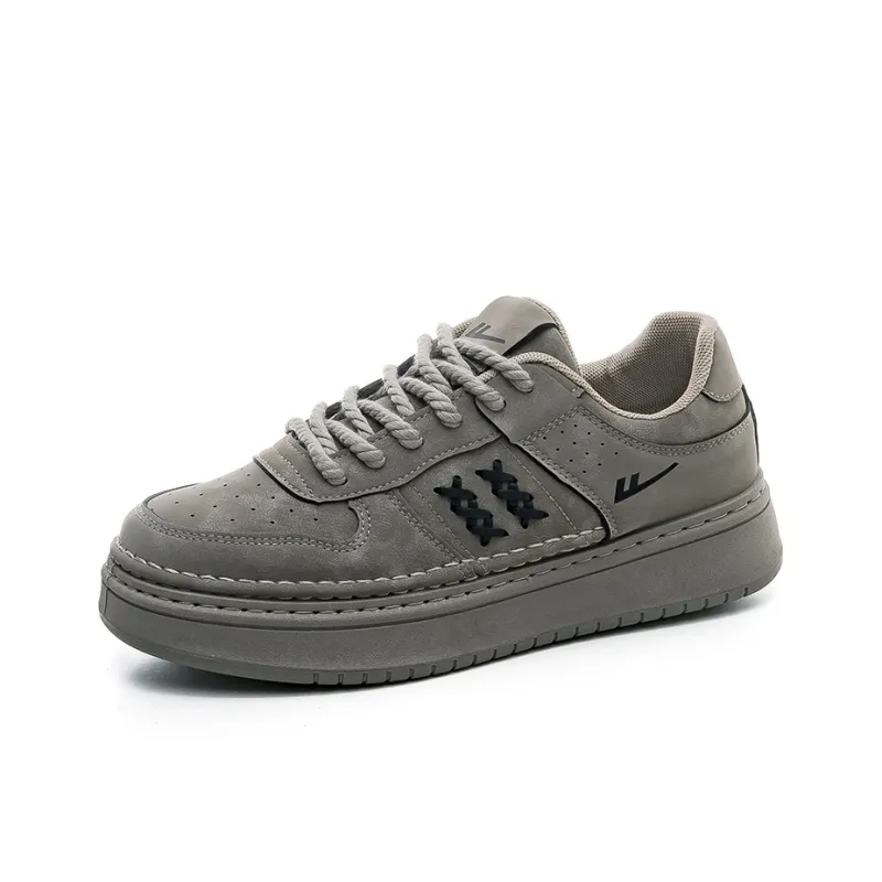 Warrior Warrior Lightweight Low Top Skateboard Shoes Men's Gray Green 1.0-1