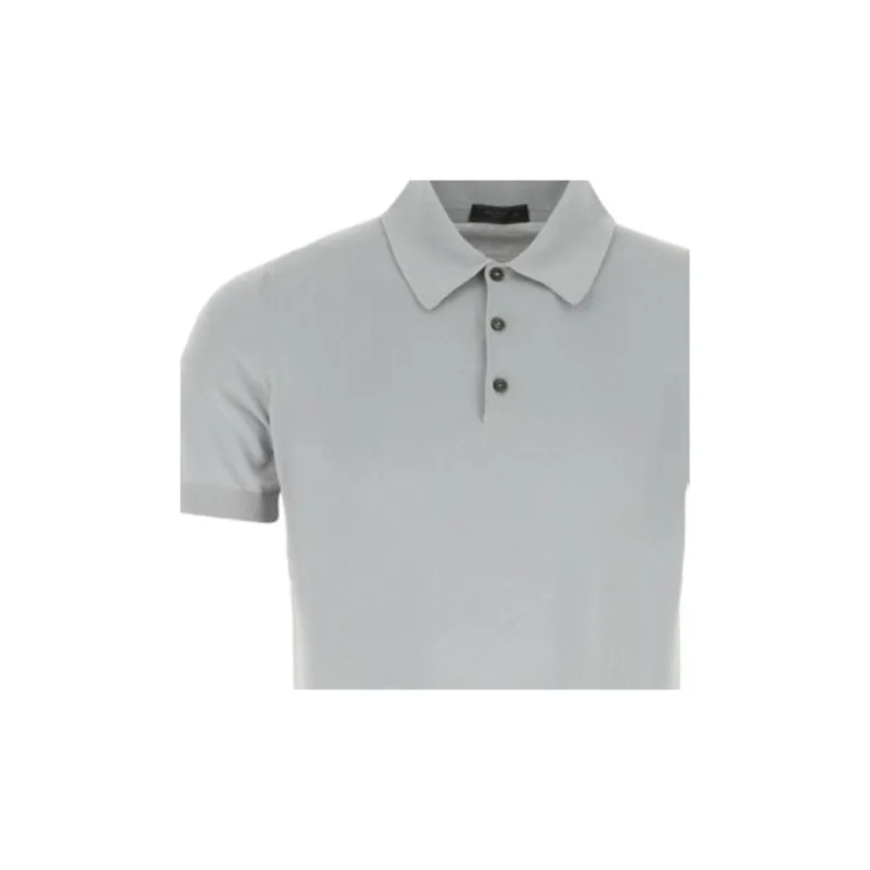 PRADA Polo Shirts Men Gray-3
