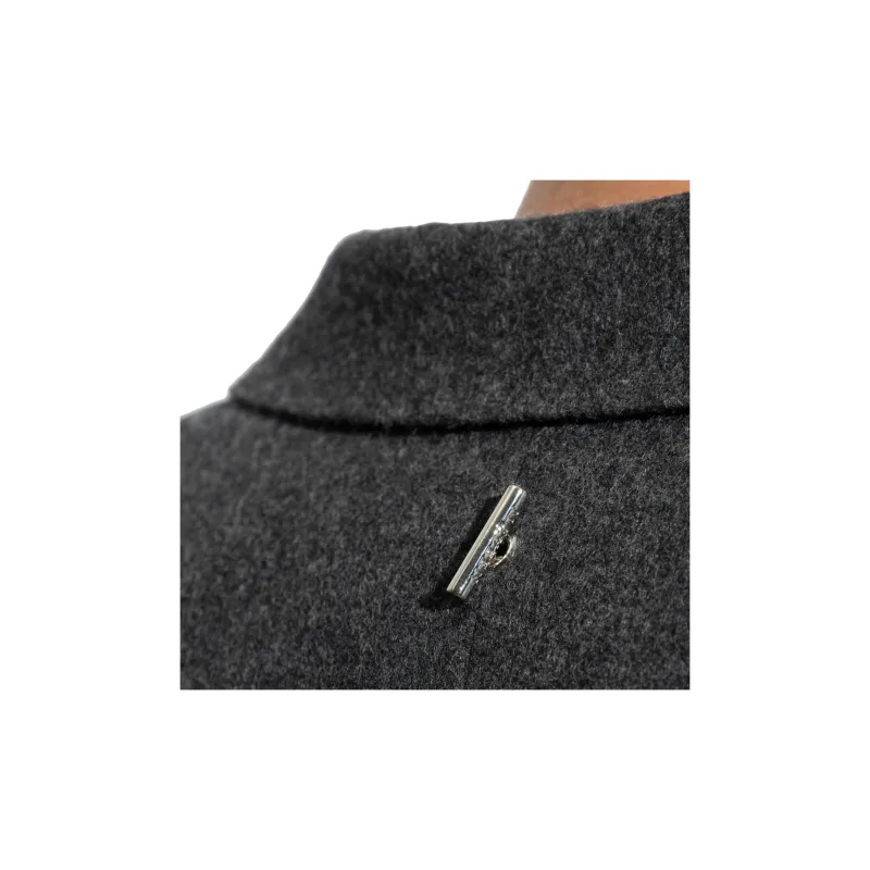 Alexander McQueen Single Breasted Oversized Coat-4