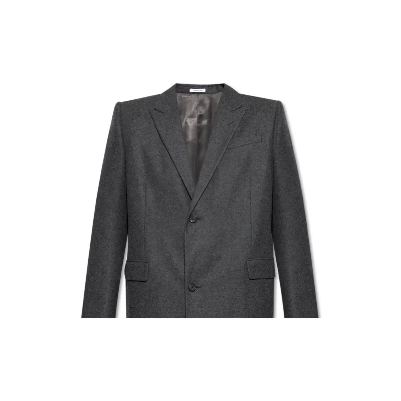 Alexander McQueen Single Breasted Oversized Coat-5