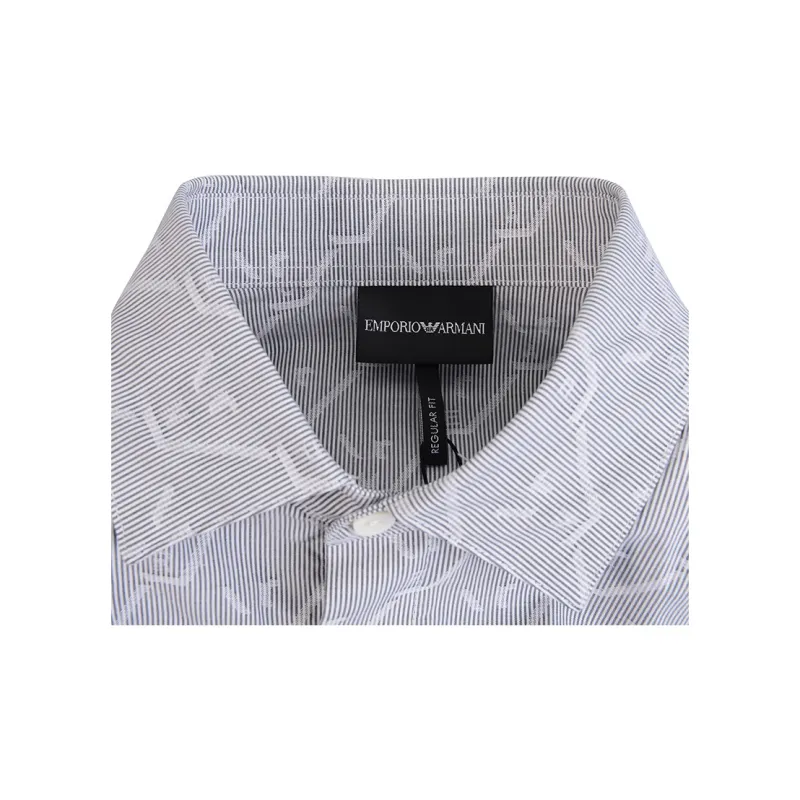 EMPORIO ARMANI Shirt Men's Gray-4