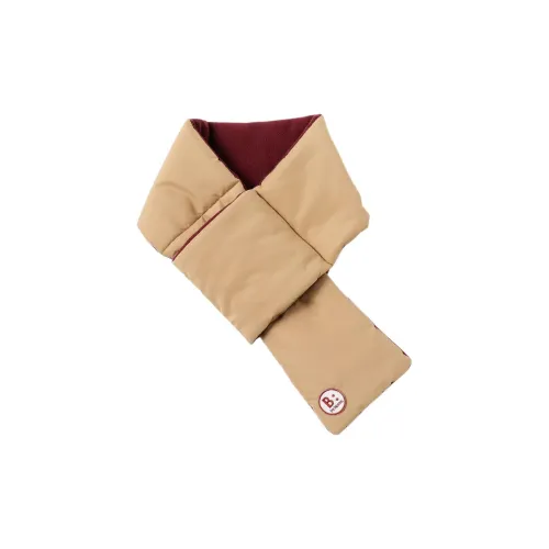 Beams Polyester Scarves Kids' Yellow