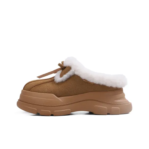 Warrior Odor Resistant Abrasion Resistant Wrap toe Slippers Women's Brown