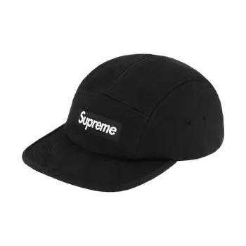Supreme Wool Baseball Caps Men's Black