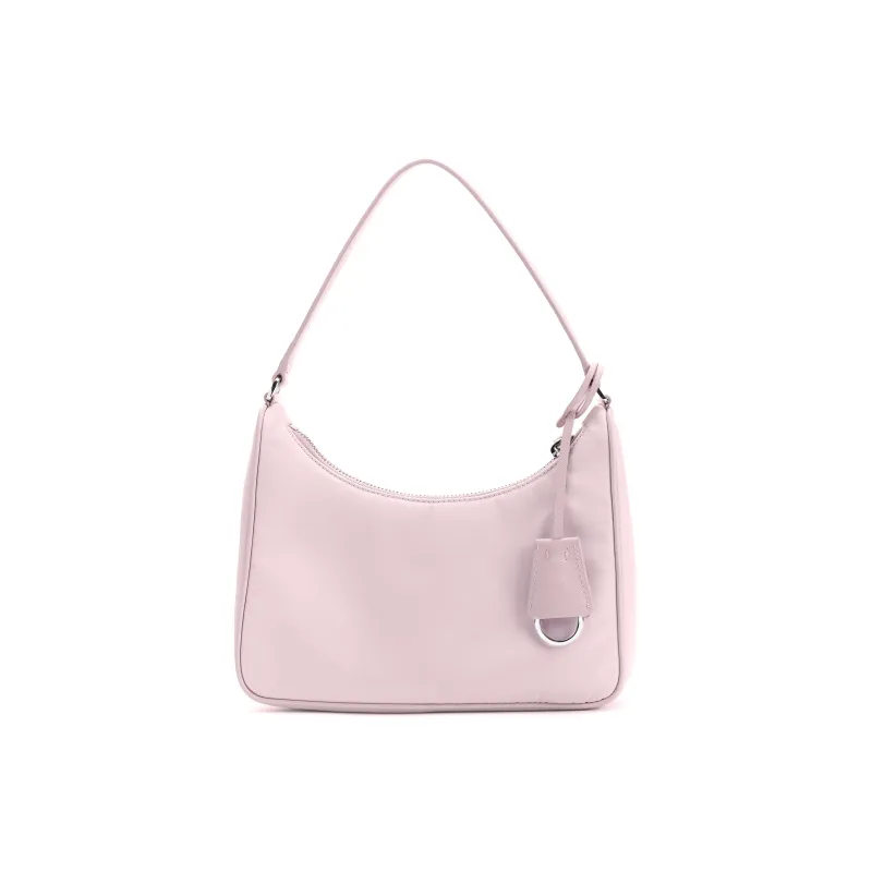 PRADA Re Edition Fabric Shoulder Bag Handbags Shoulder Bags Women's Pink-4