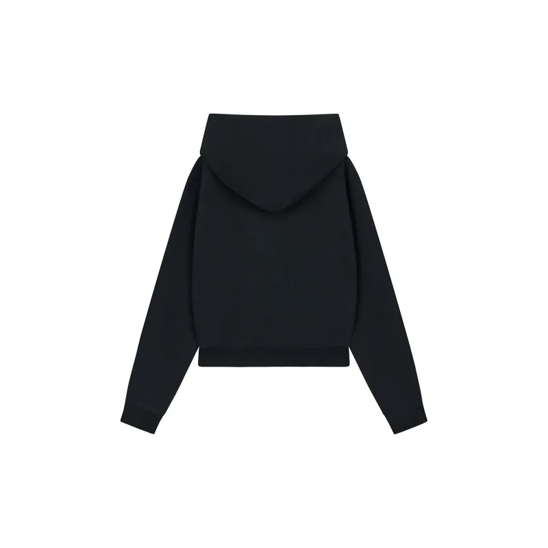 Heartboon Sweatshirt Women's Gray Black-1