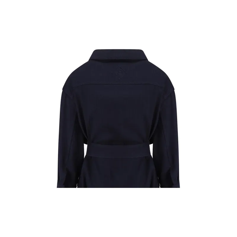GIORGIO ARMANI Coats Women's Marine Blue-5