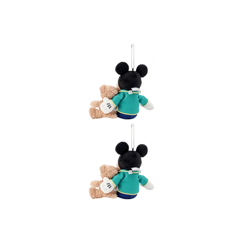 Disney Characters Mickey Mouse Boss And Duffy Dolls Plush Pendant 17cm Height Tokyo Disney-3