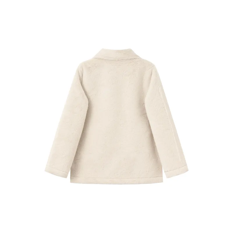 XUANSHU Coats Women's White-1