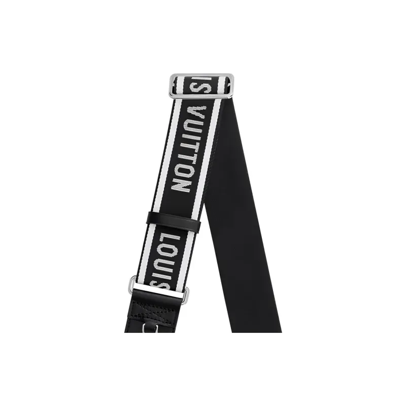 LOUIS VUITTON Polyamide Bag Strap Men's Black-3