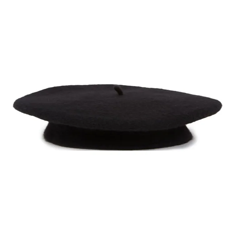 KARL LAGERFELD / Karl Lagerfeld Jeans Signature Wool Beret-1