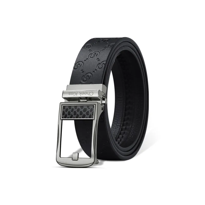 Cheekkiss Cow Leather Belts Men's 3.5cm-8