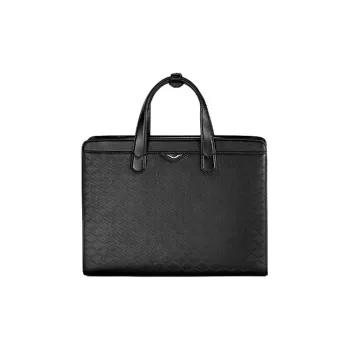 VERTU The First Layer Of Calfskin Briefcase Regular Unisex Black