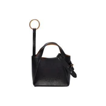 Stella McCartney Leather Keychains Women's Black