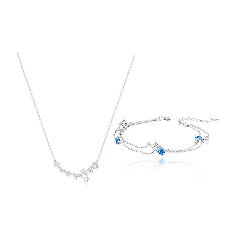 Silver Trim Alloy Necklaces Women's-33