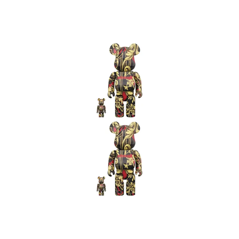 Bearbrick Atmos Scarf Black-3