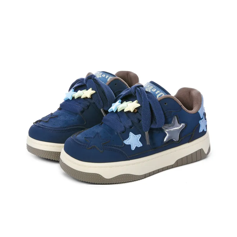 Lovely You Lightweight Anti Slip Low Top Skateboard Shoes Women's-17