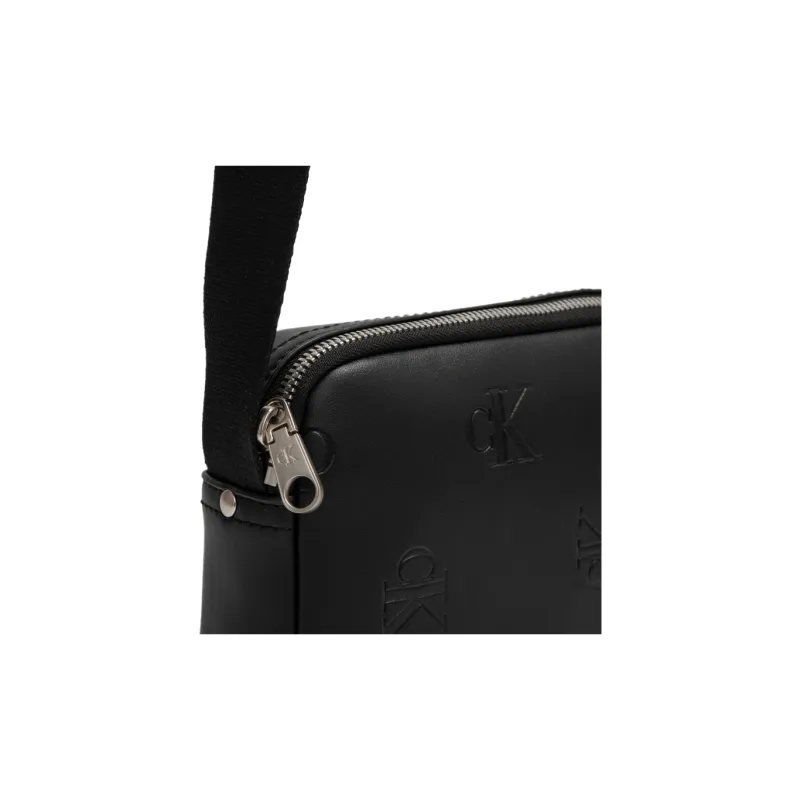 CALVIN KLEIN Synthetic Material Shoulder Bag Medium Size Men's Space Black-4