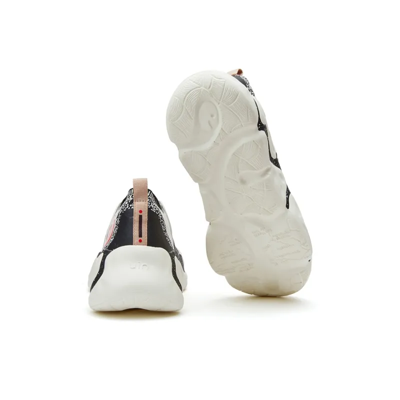 U.IN Painted Travel Shoes Low Top Chunky Sneakers Unisex-23