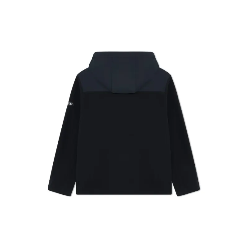 AIGLE Velvet feel Coat Men's Black-1
