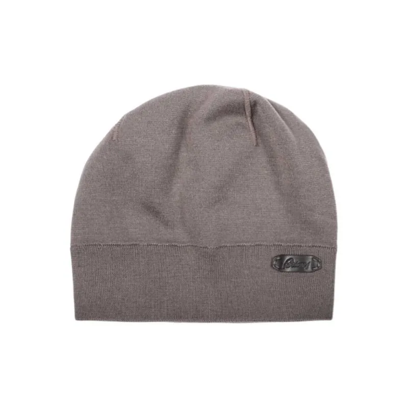 BRIONI Cotton Cashmere Silk Polyamide Elastane Beanies Men's Gray-0