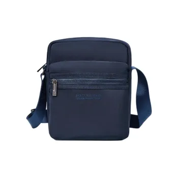 SANTA BARBARA POLO & RACQUET CLUB Fabric Shoulder Bag Men's Blue