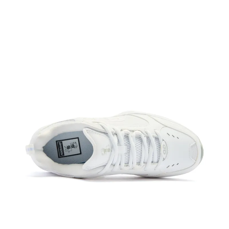 QIAODAN Samoy Badminton Shoes Women's Low Top Jordan White Purple-3