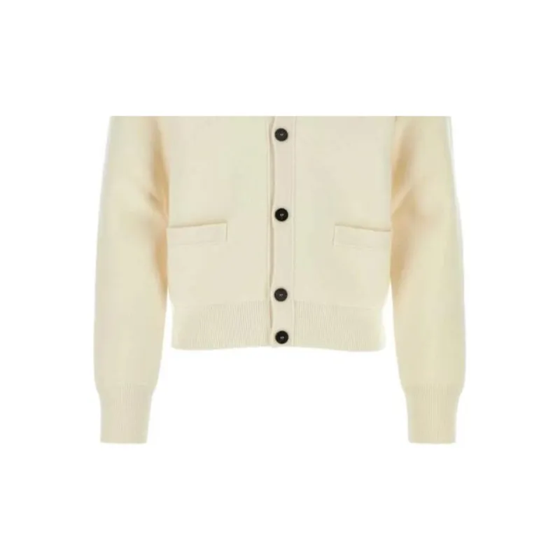 Ferragamo V-Neck Button-Up Cardigan-5