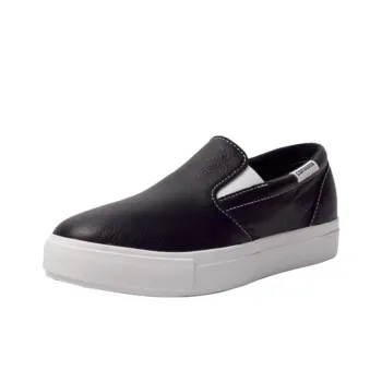 Converse Anti Slip Wear Resistant Low Top Skateboard Shoes Women's Black White