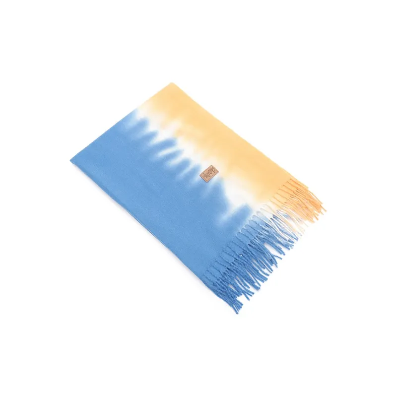 KENMO Polyester Knit Scarves Unisex-11