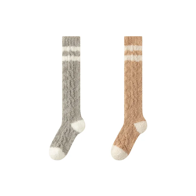 XXLLG Knee High Socks Women's 2 Pack-9
