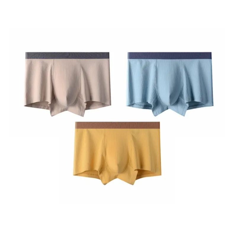 Qiao Ni Tong Underpants Men's 3 Pack-8
