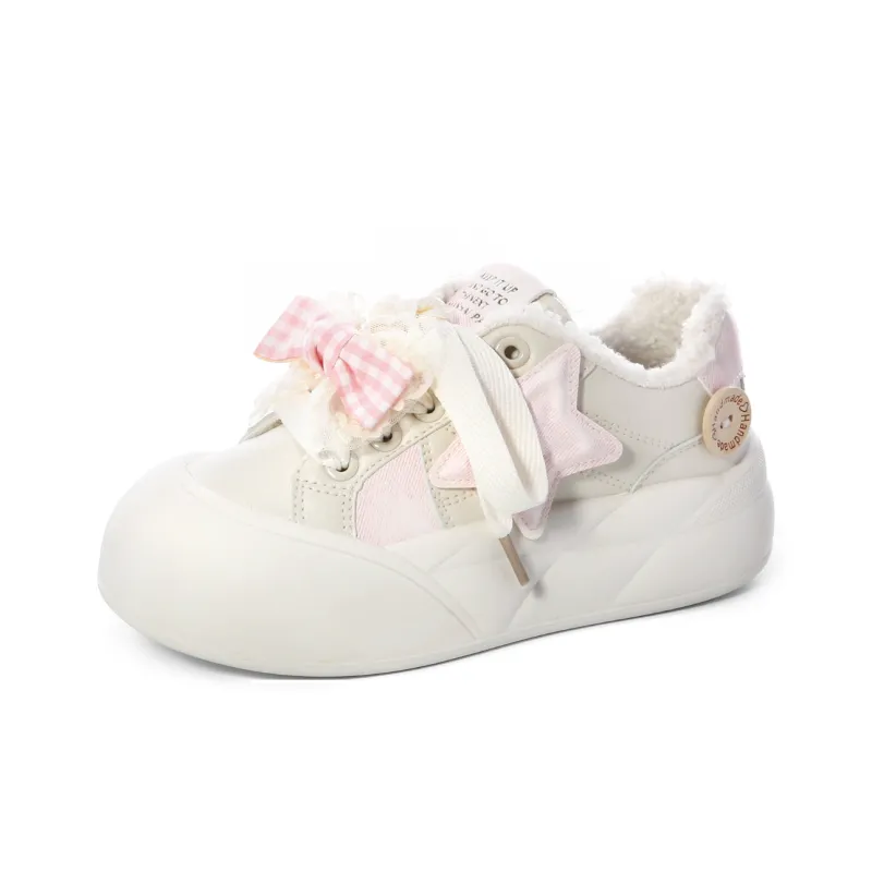 FULLXUAN Skateboard Shoes Women's Low Top White-17