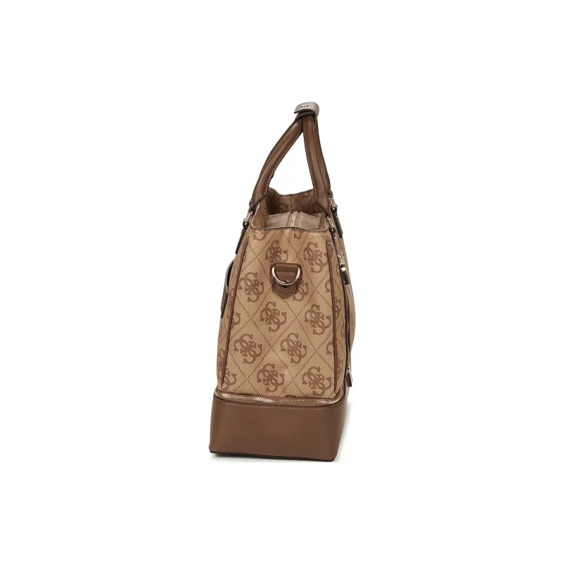GUESS Polyurethane Shoulder Bag Crossbody Bag Handbag Regular Women's Beige-3