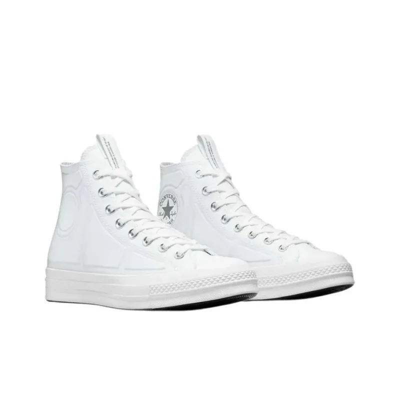 Converse Chuck 70 Anti Slip Wear Resistant High Top Canvas Shoes Women's White-2